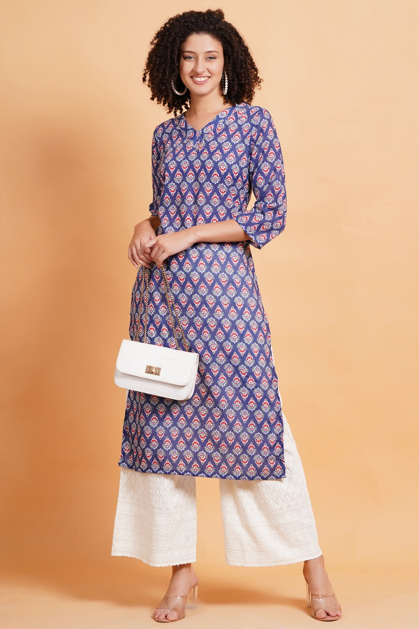 Navy blue kurti"