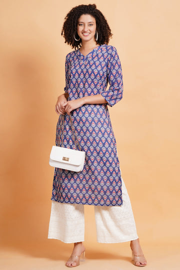 Navy blue kurti"